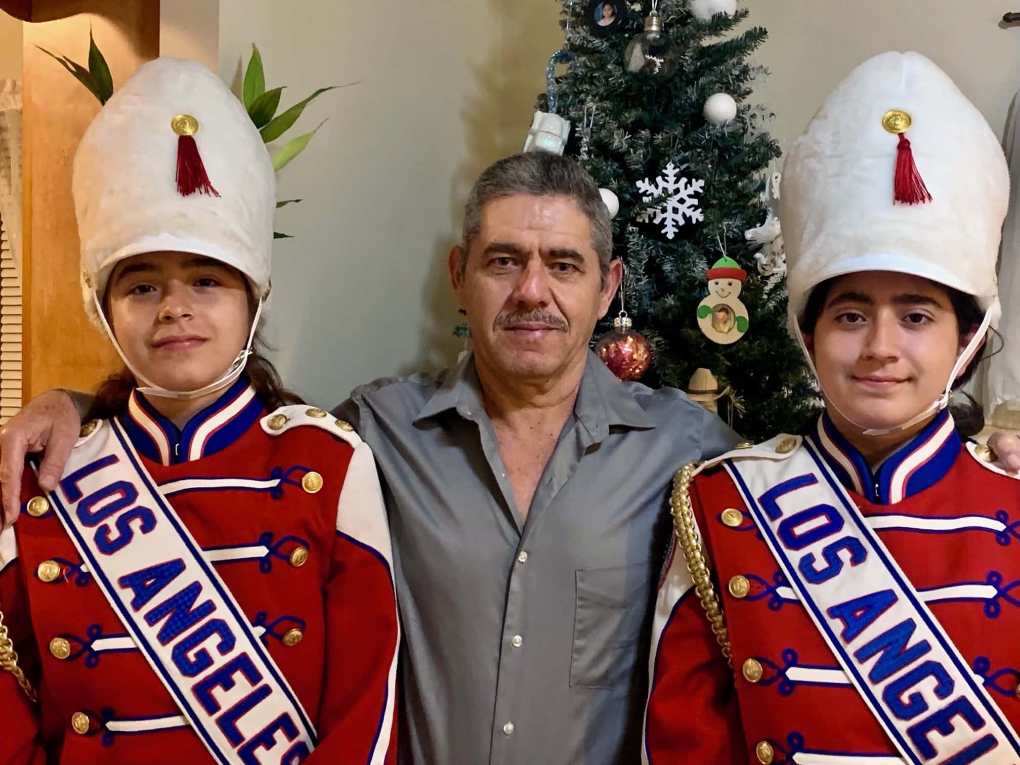 Rose Parade Hits Home At Santa Anita As Jocks’ Room Valet Delgadillo Watches His Daughters March On Television