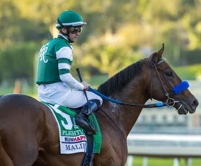 Superstar Flightline To Work Saturday Morning At Santa Anita