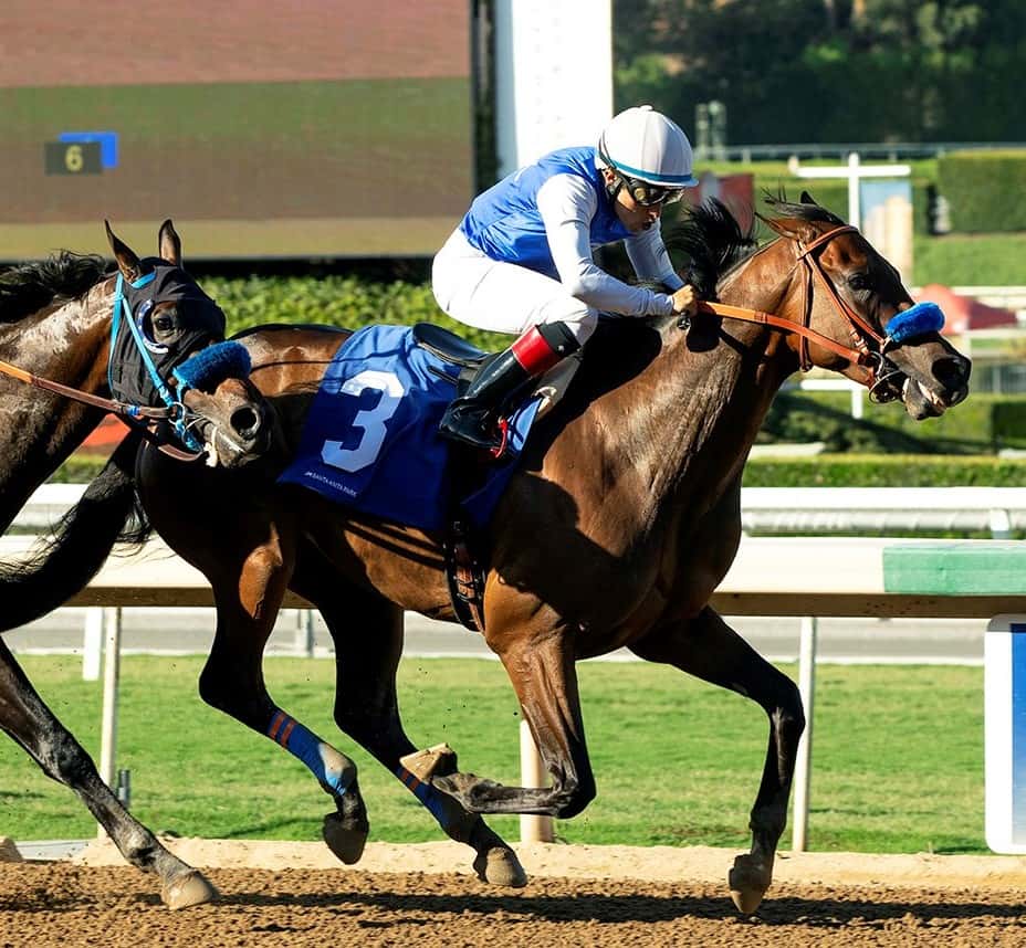  It’s My House Leads Throughout To Take $63,000 Santa Anita’s Opening Day Allowance Feature