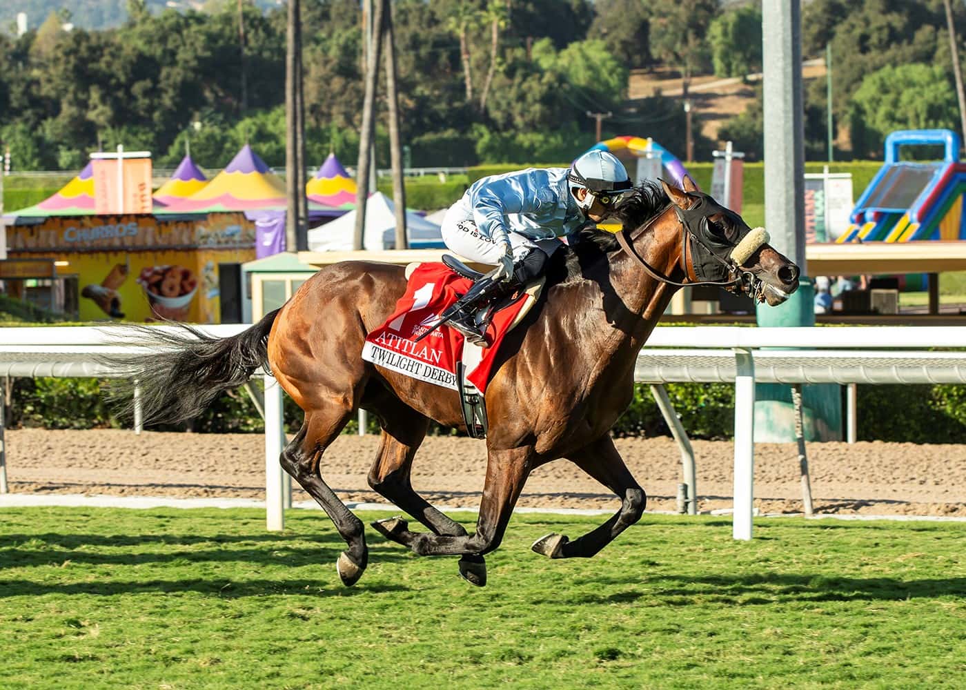 Atitlan Fends Off Favorite Stay Hot To Earn 1st Stakes Win In Saturday’s GII, $200,000 Twilight Derby