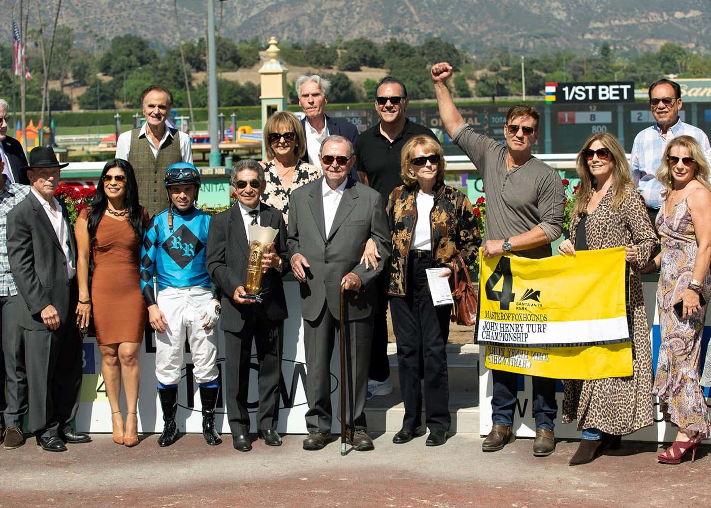 Masteroffoxhounds Controls Pace & Wins Grade Ii, $200,000 John Henry Turf Championship