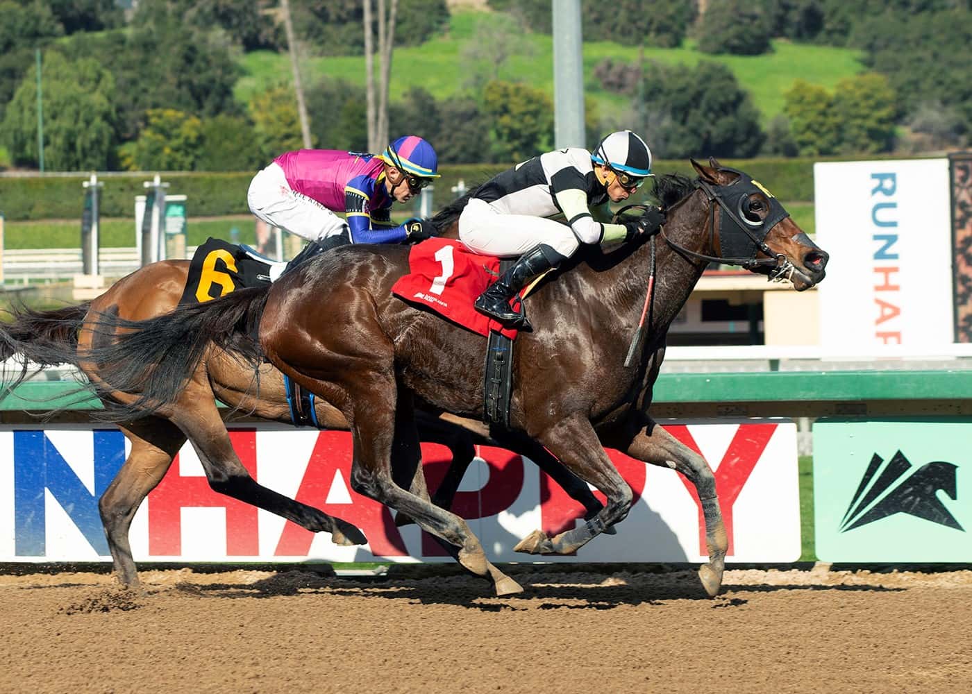 Shared Future Upsets Heavily Favored Big Switch To Take $72,000 Santa Anita Allowance Feature 