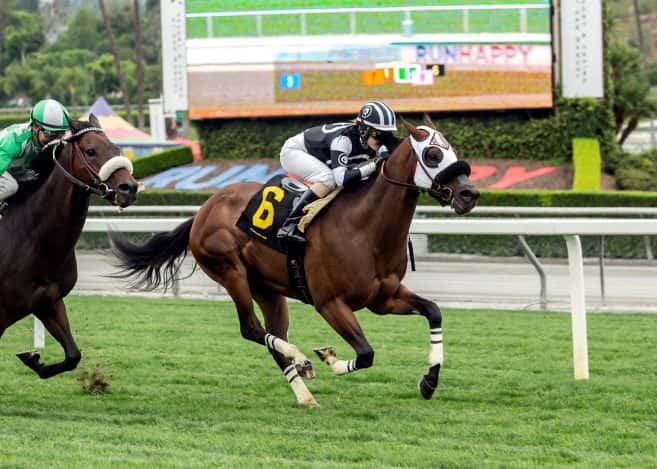 Comebacking Hot Box Rallies To Win $69,000 Santa Anita Allowance Feature