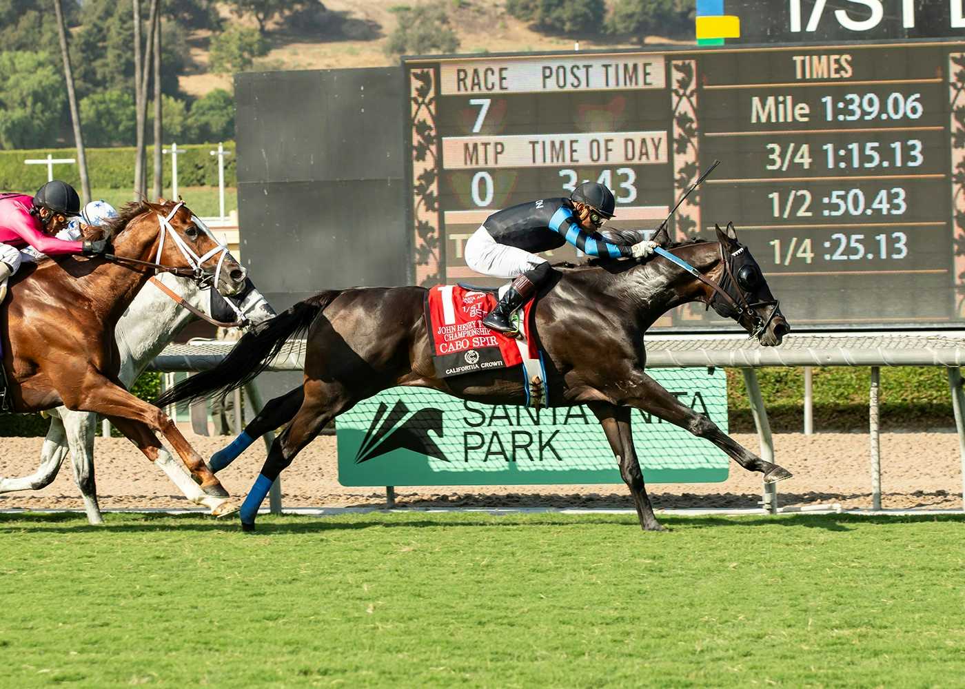 GRADE II, $750,000 CALIFORNIA CROWN JOHN HENRY TURF CHAMPIONSHIP STAKES PRESENTED BY 1/ST BET