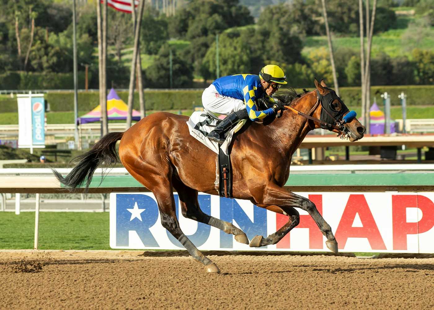 Baffert & Hernandez Team For Impressive 2 ¼ Victory In Grade III, $200,000 Palos Verdes