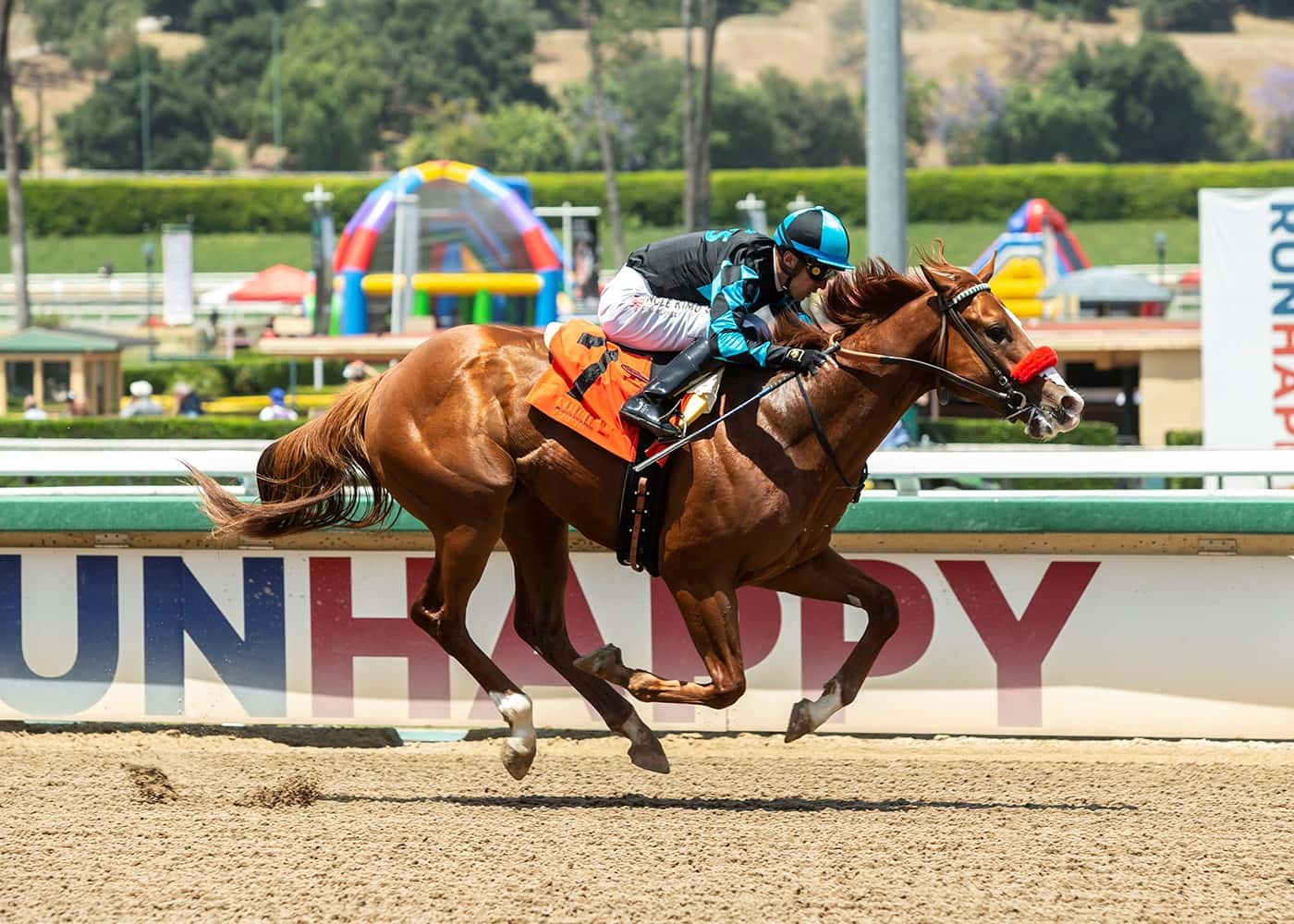 TRIPLE CROWN CHAMP JUSTIFY WELL REPRESENTED BY HIS FIRST FOAL TO RACE STATESIDE AS O’NEILL-TRAINED TAHOMA TAKES $67,000 MAIDEN RACE