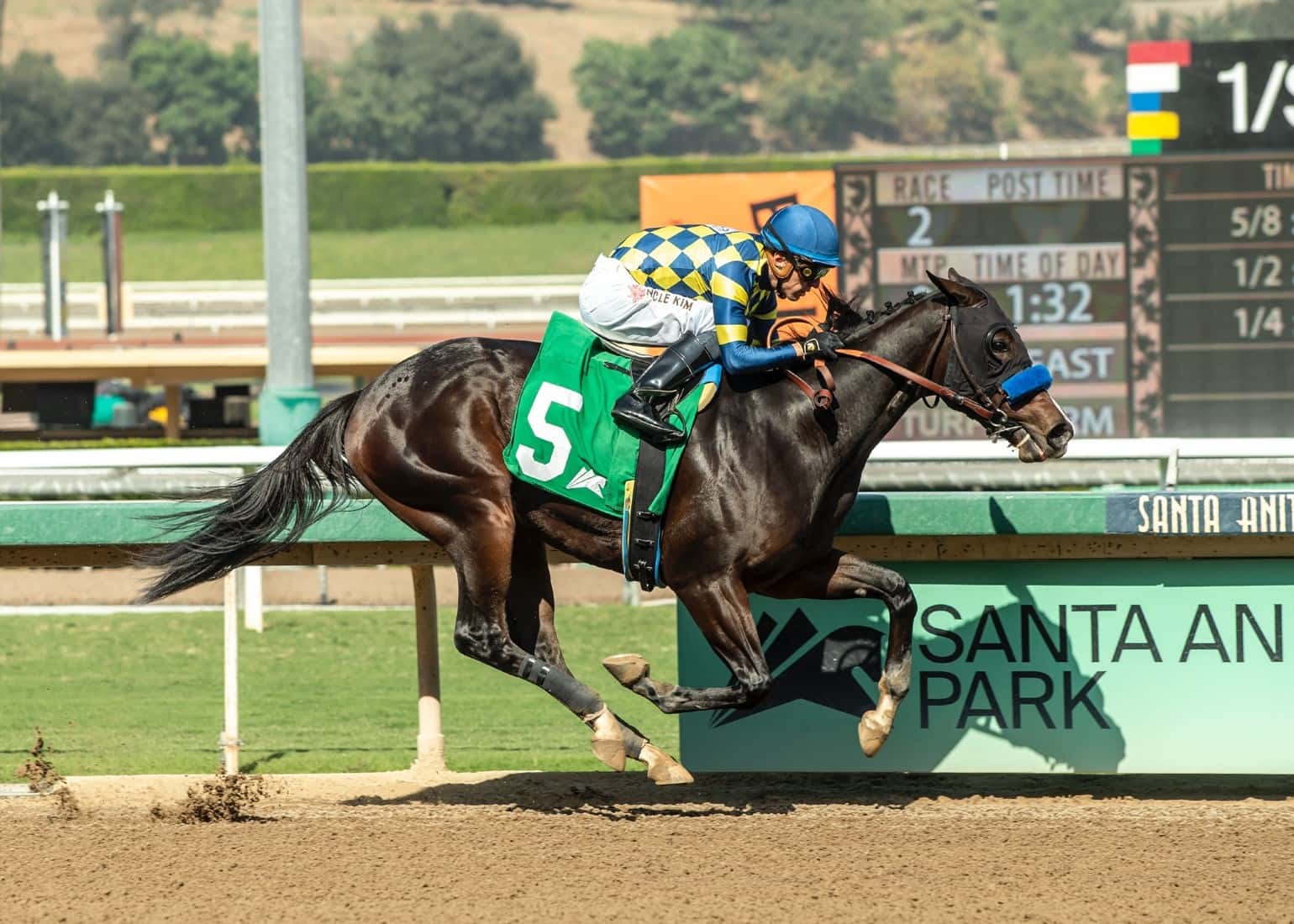 Odds-On Silent Law Stays Perfect For Baffert With Win In Friday’s $85,000 Anoakia Stakes