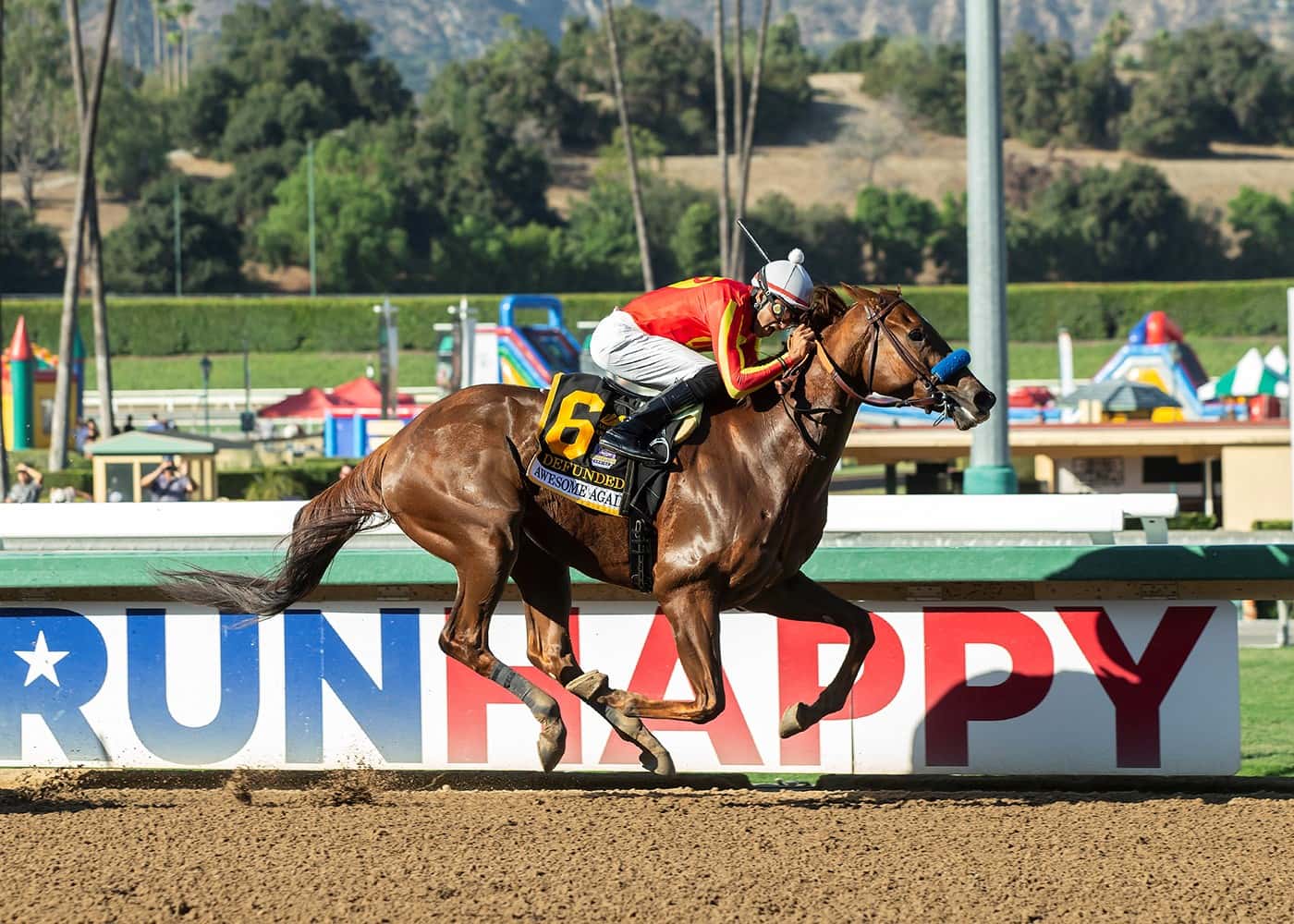 Baffert & D’Amato Square Off As Defunded & Newgrange Head Field Of 11 In Saturday’s Grade I, $500,000 Santa Anita Handicap