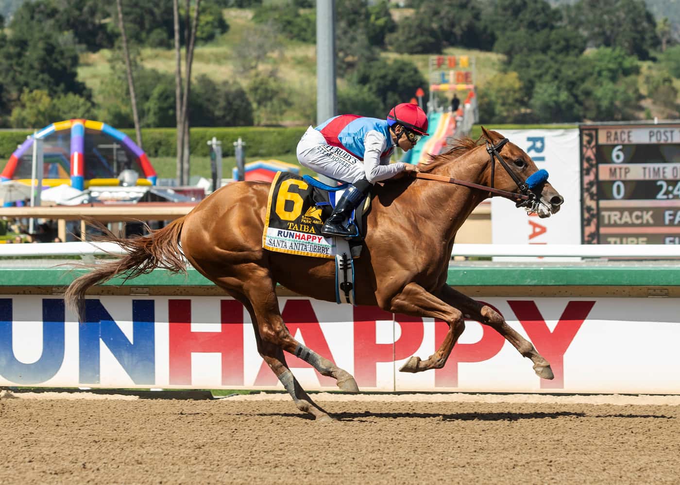 Grade I, $300,000 Runhappy Malibu Stakes Headed By Baffert’s Taiba